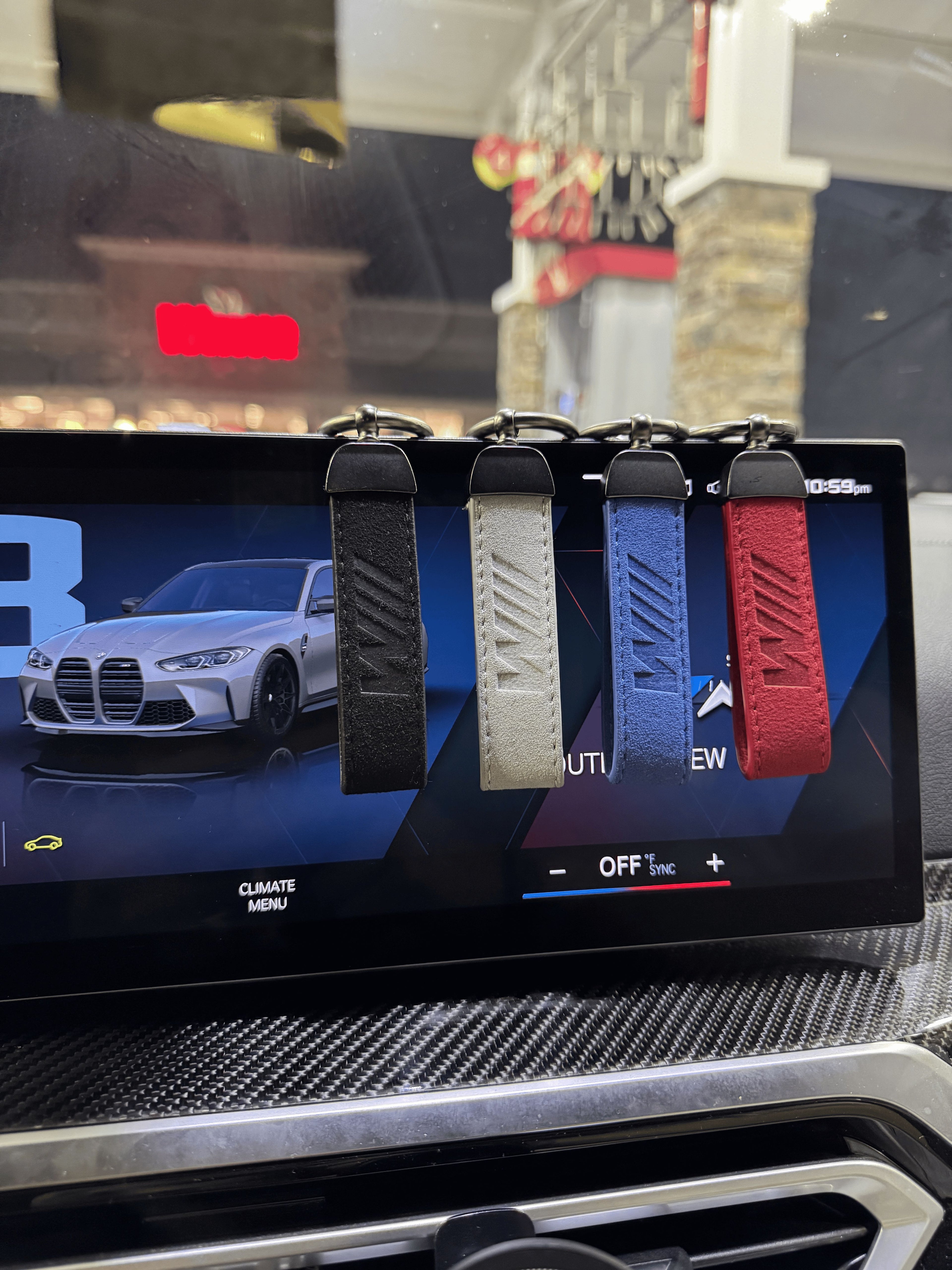 Premium Alcantara Keychain